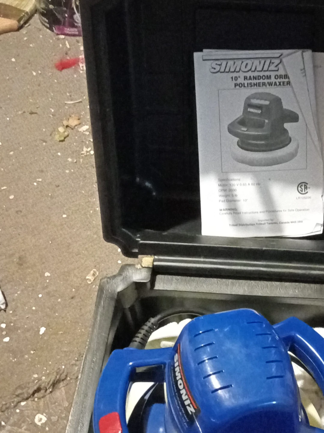 Simoniz 10" Random Orbit Polisher/Waxer