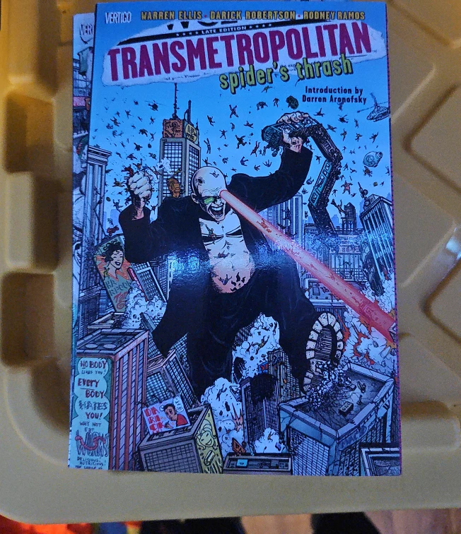 Transmetropolitan Spider's Thrash Comic Book thumbnail