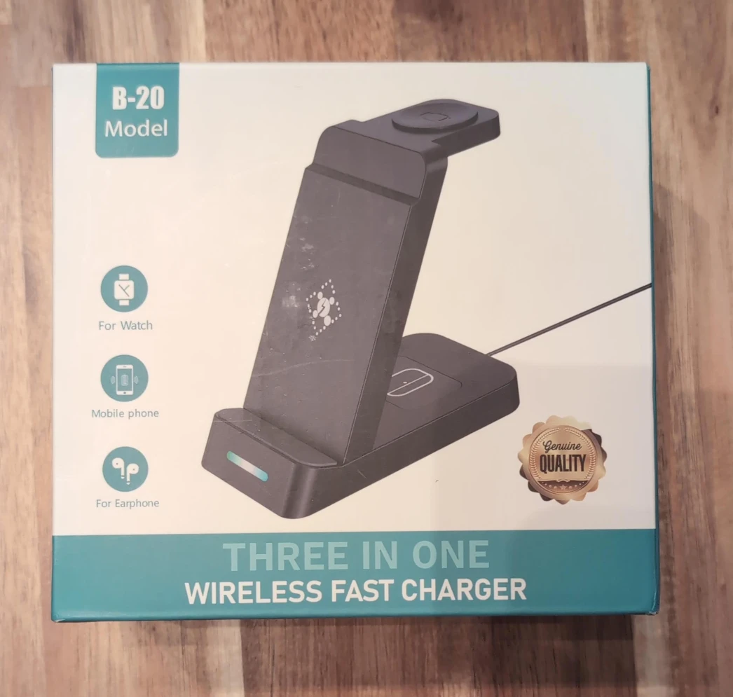 3 in 1 Wireless Fast Charger - B-20 Model