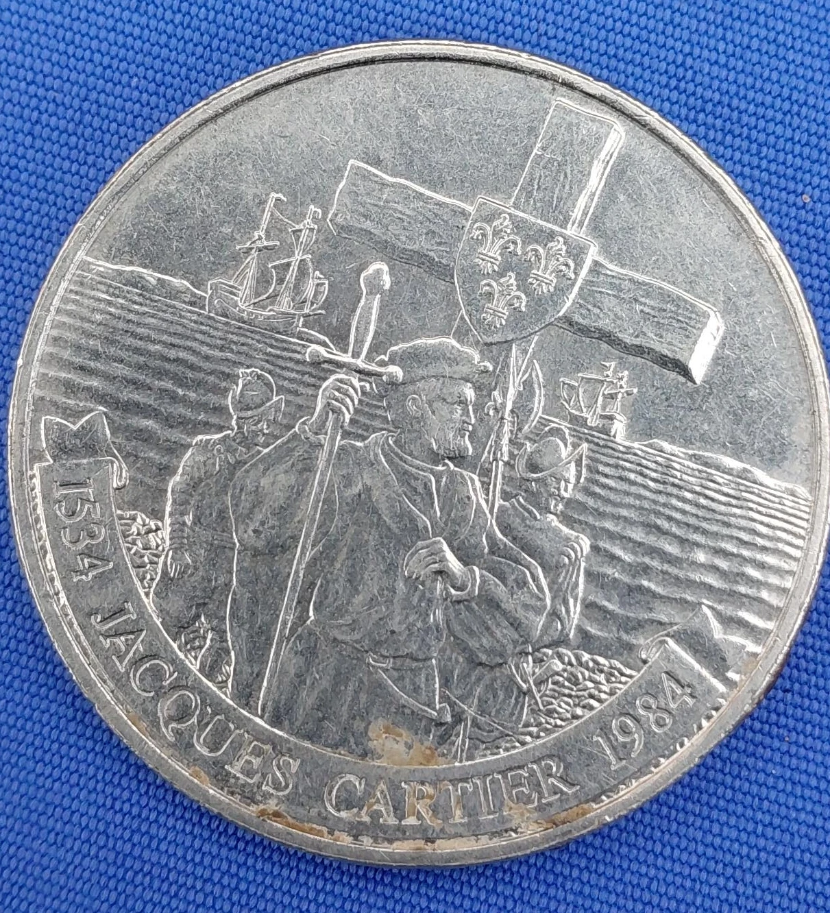 1984 Jacques Cartier Coin