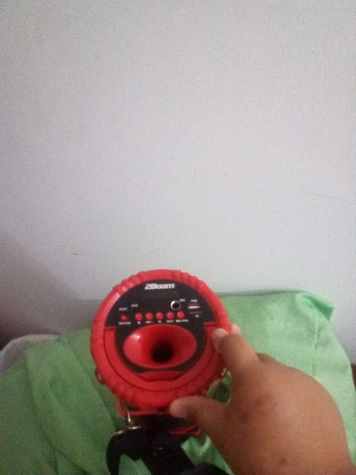 2Boom Red Portable Speaker