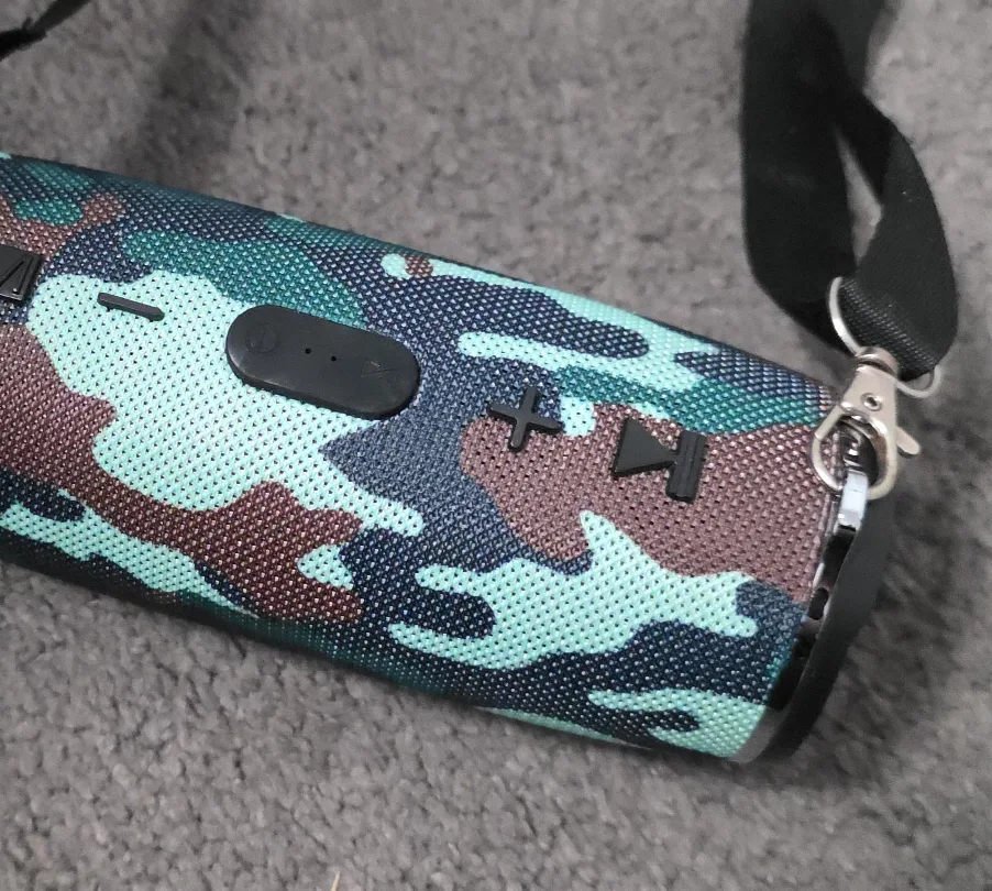Camouflage Portable Bluetooth Speaker