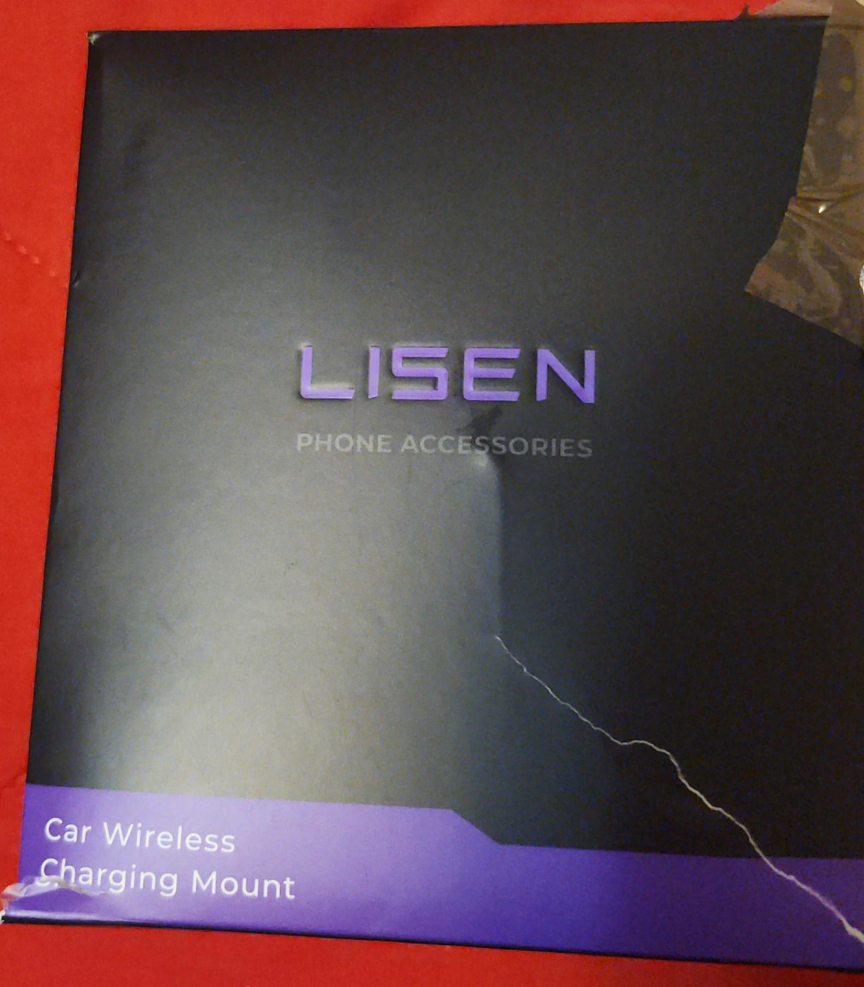 LISEN Car Wireless Charging Mount image indicator(3)