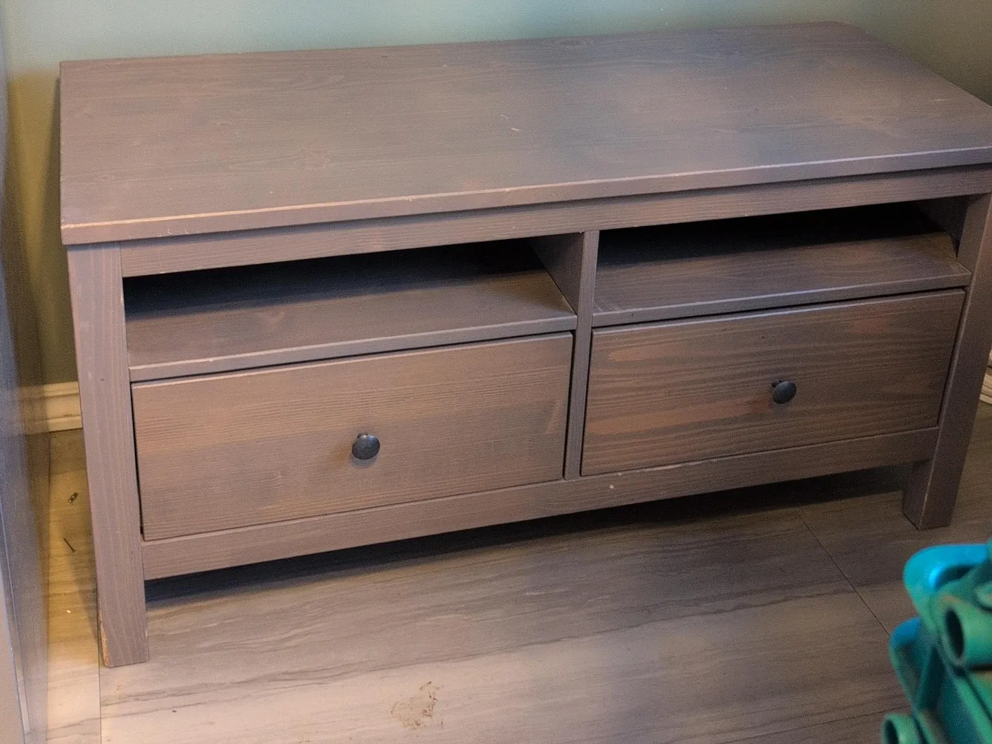 IKEA Hemnes TV Stand - Grey/Brown