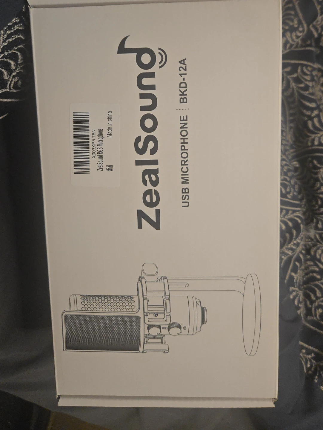 ZealSound BKD-12A USB Microphone - New in Box!