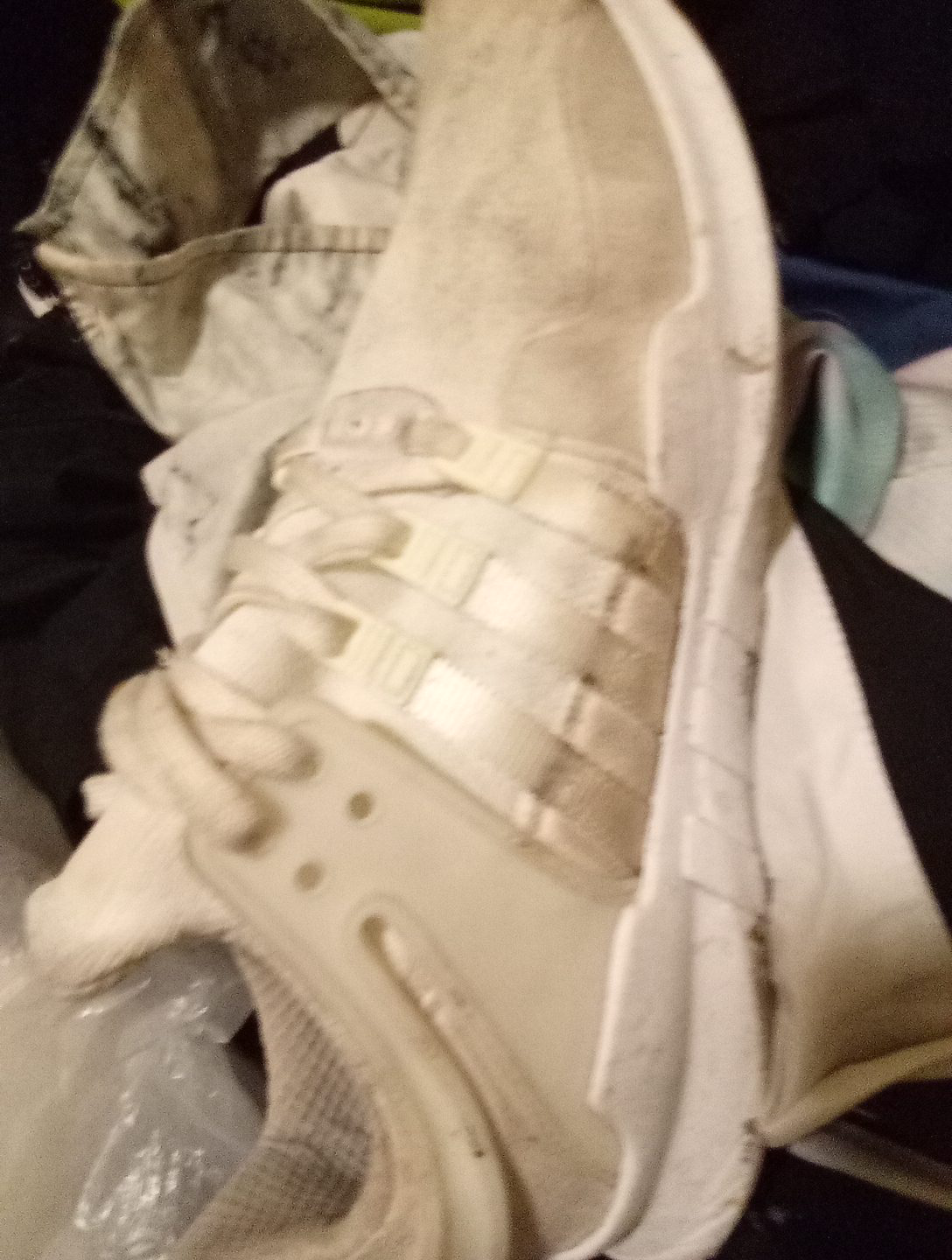 White Adidas Shoes thumbnail