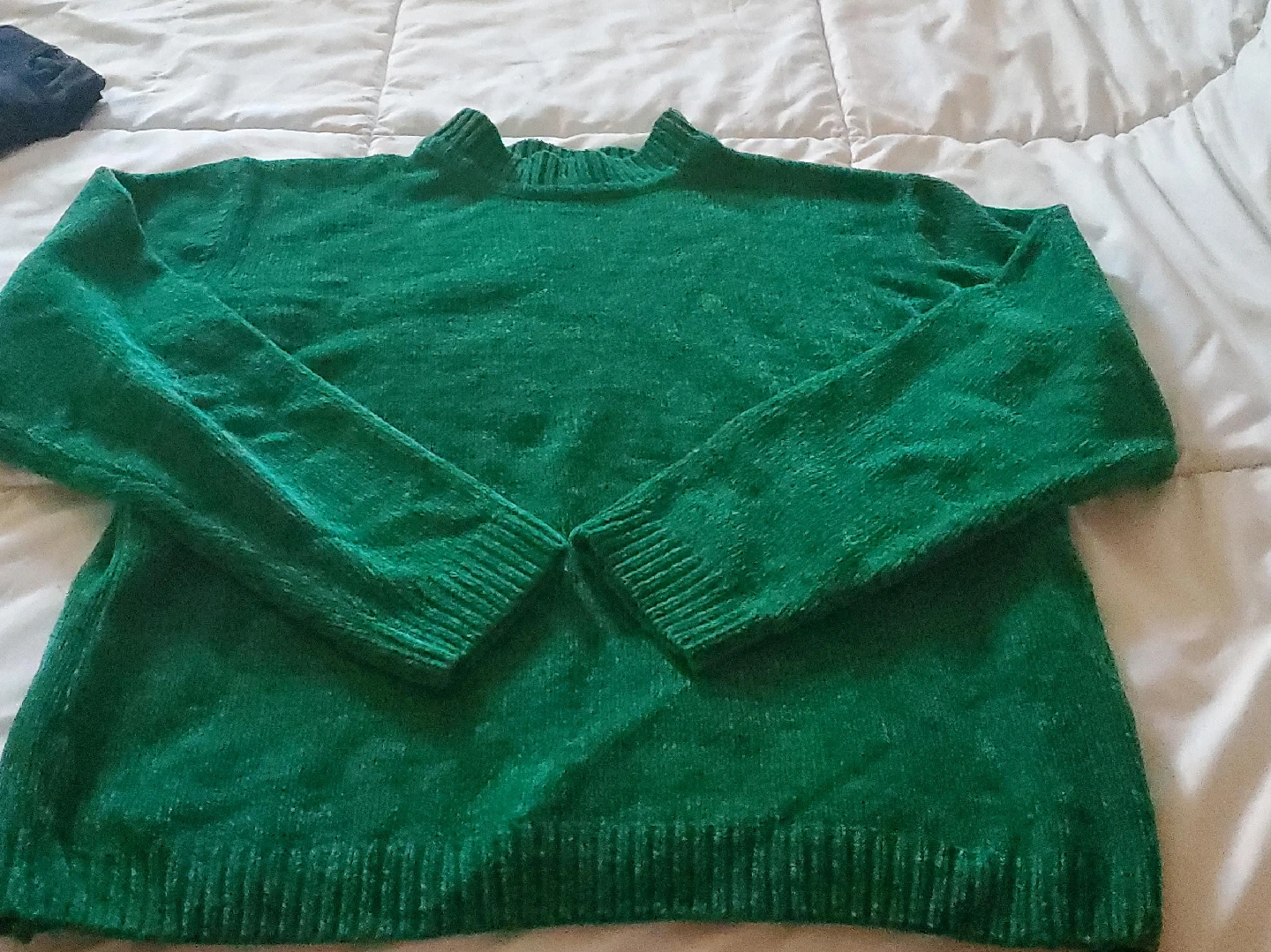Green Knit Sweater