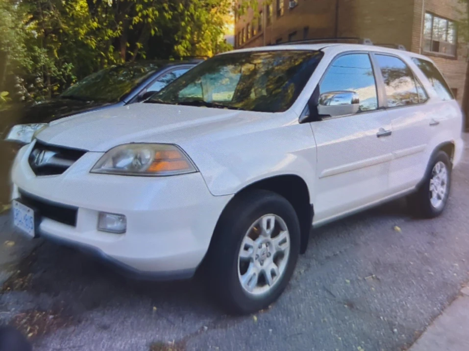 Acura MDX White SUV