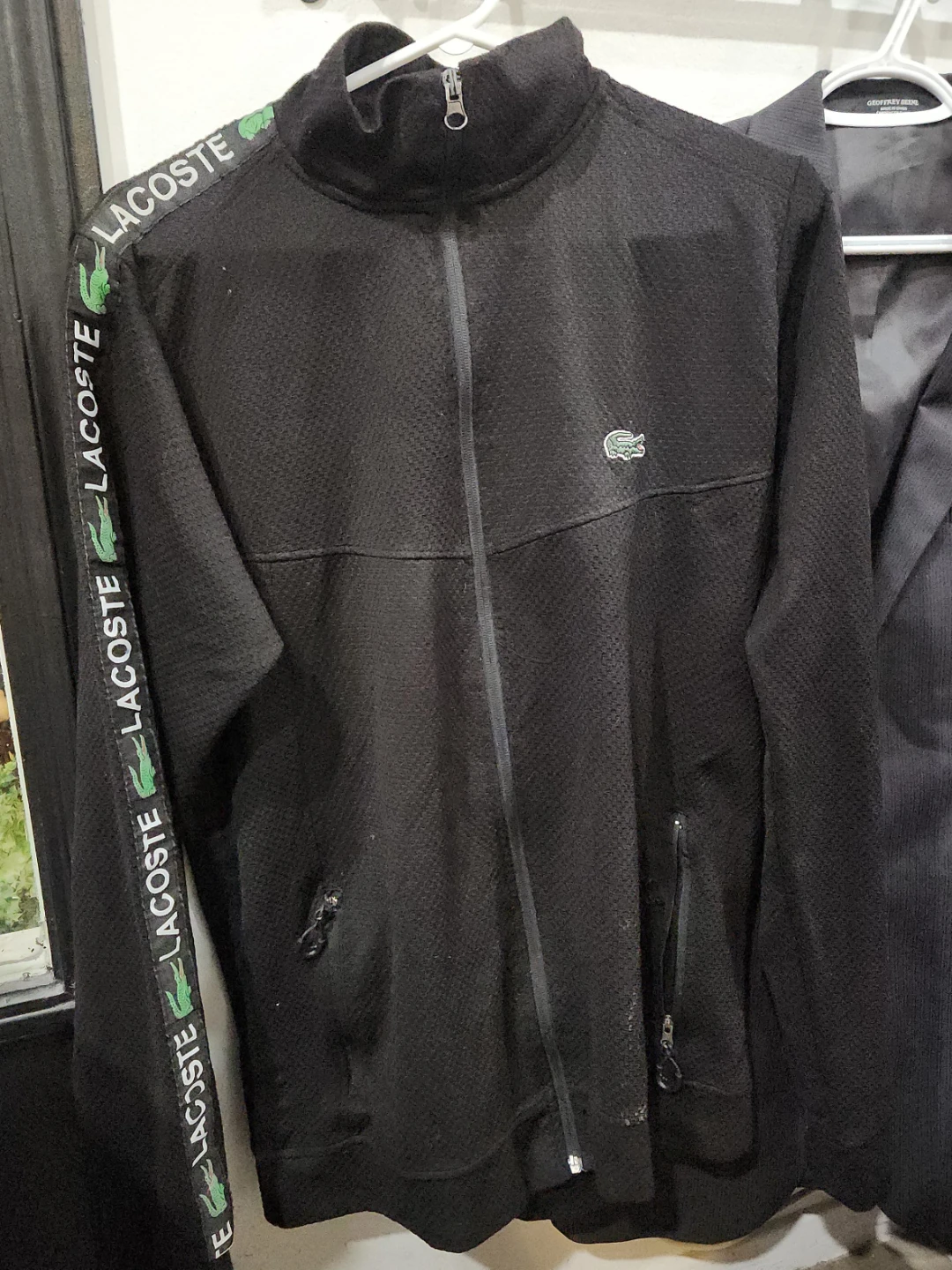 Lacoste Black Track Jacket thumbnail