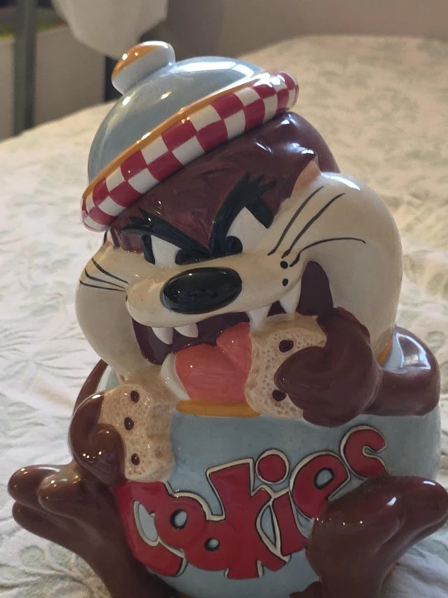 Taz Tasmanian Devil Cookie Jar