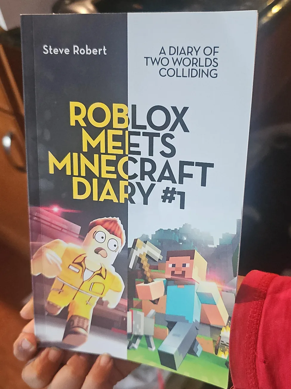 Roblox Meets Minecraft Diary #1 by Steve Robert
