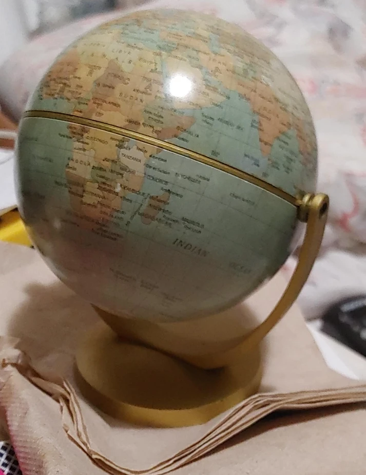 Vintage Desktop Globe