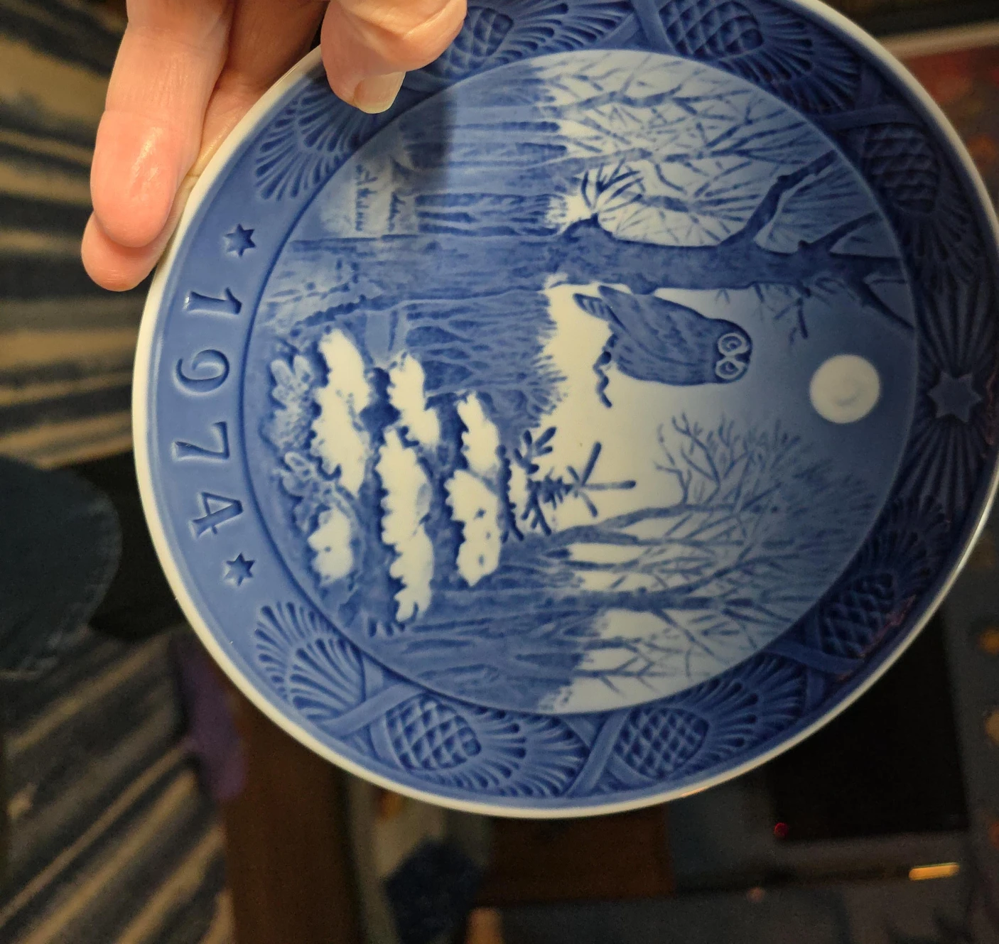 Bing & Grondahl 1974 Christmas Plate