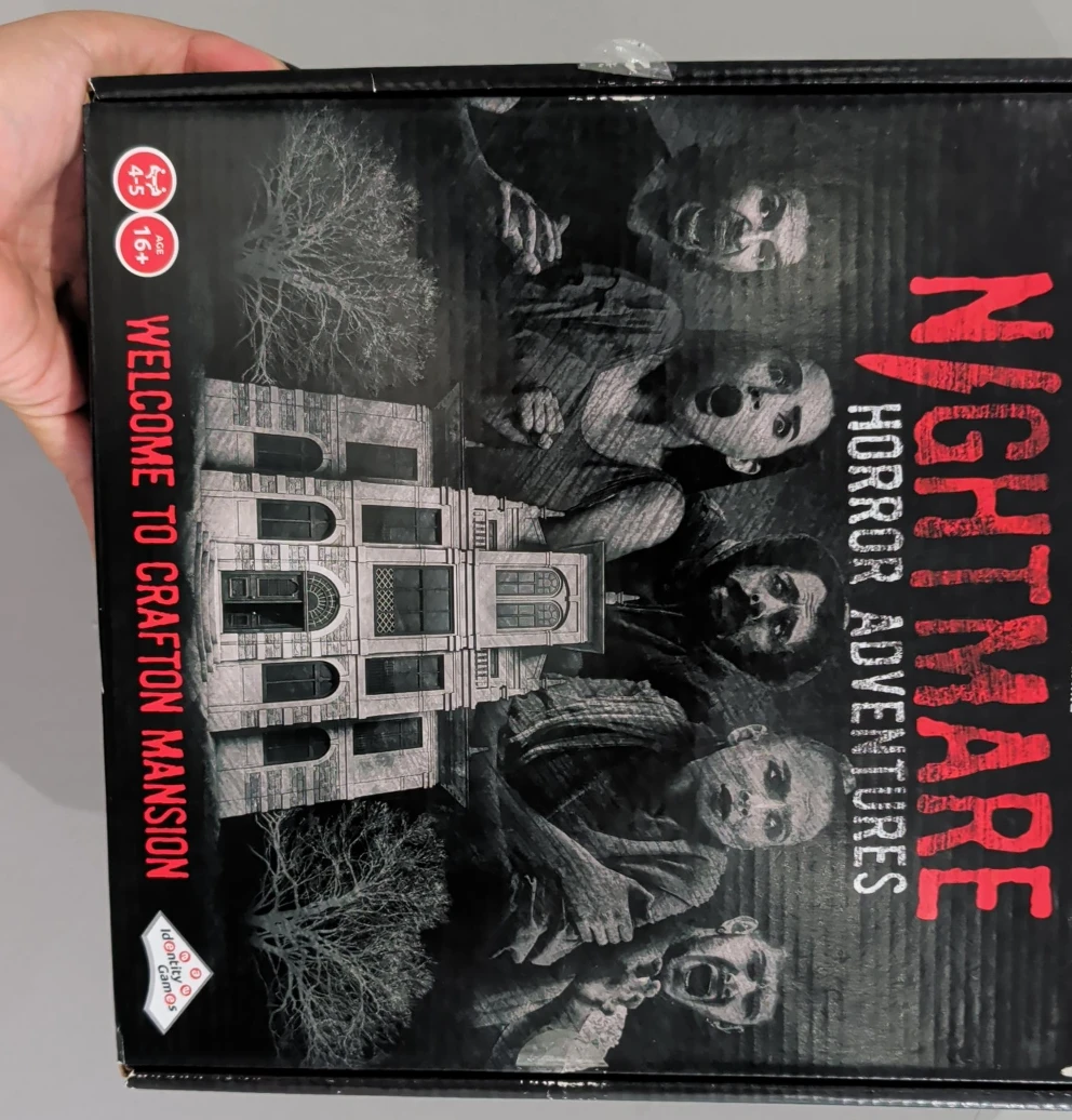 Nightmare Horror Adventures - Crafton Mansion Board Game thumbnail