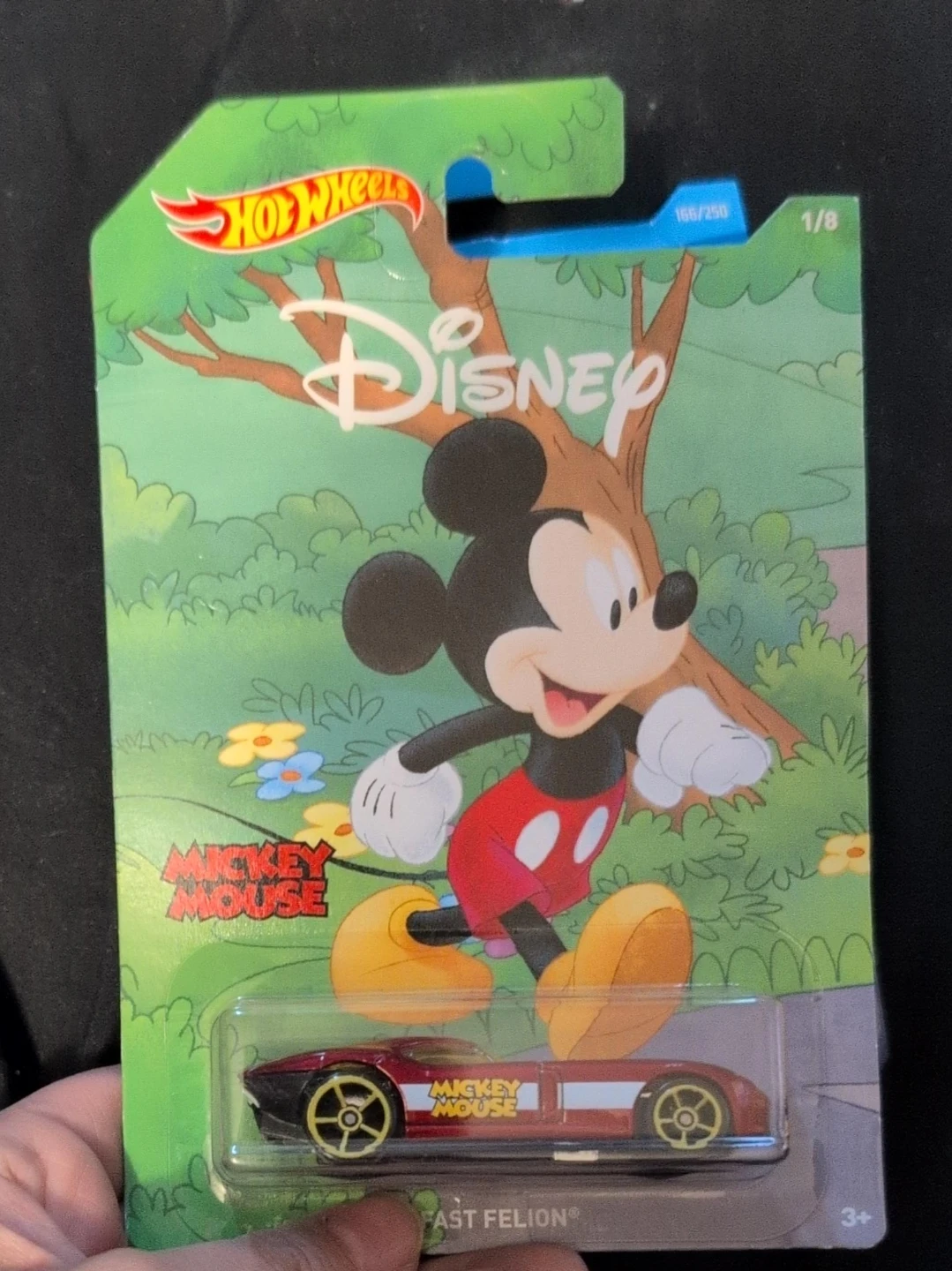 Hot Wheels Disney Mickey Mouse Fast Felion 166/250 thumbnail