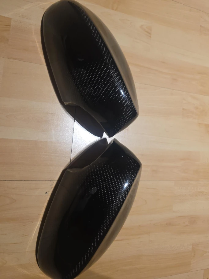 BMW Carbon Fiber Mirror Caps