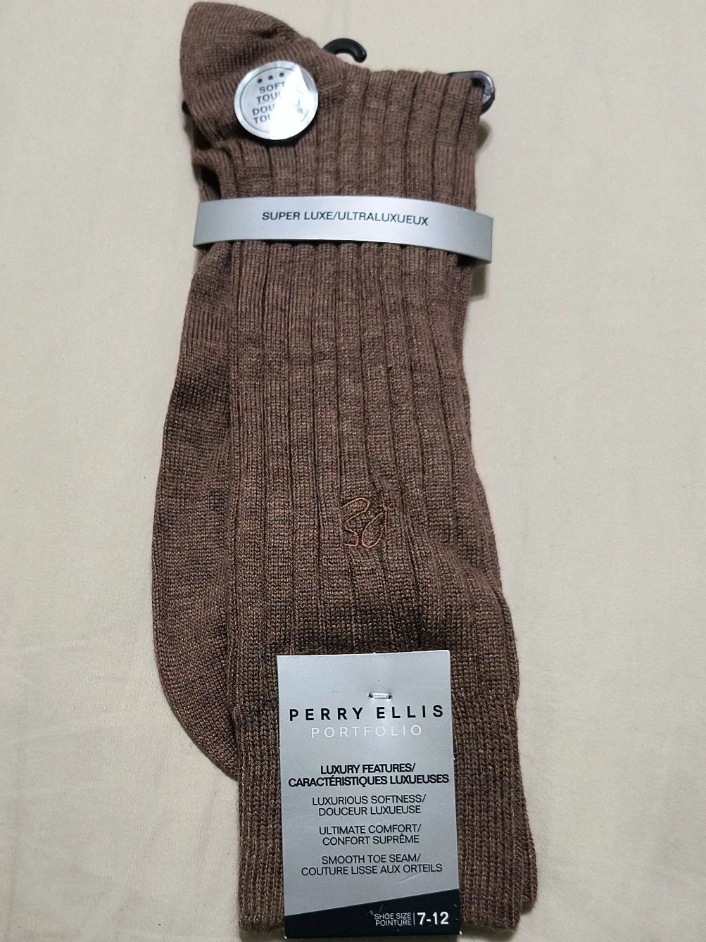 Perry Ellis Portfolio Socks (Size 7-12)