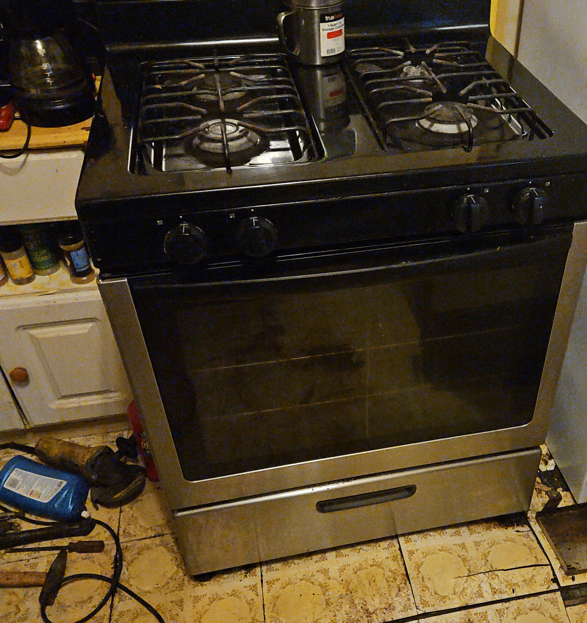 Gas Range Stove Oven