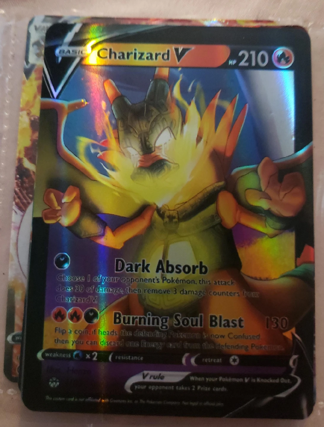 Charizard V Pokémon Card thumbnail