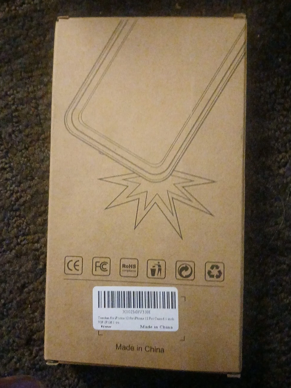 Temdan iPhone 12/12 Pro Case - New in Box!