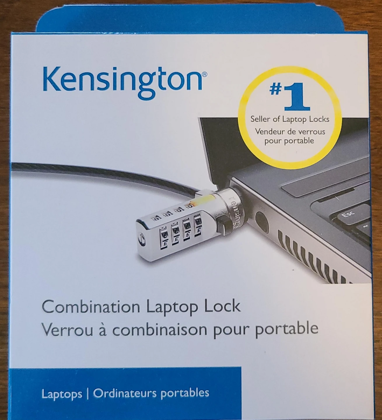 Kensington Combination Laptop Lock - New in Box