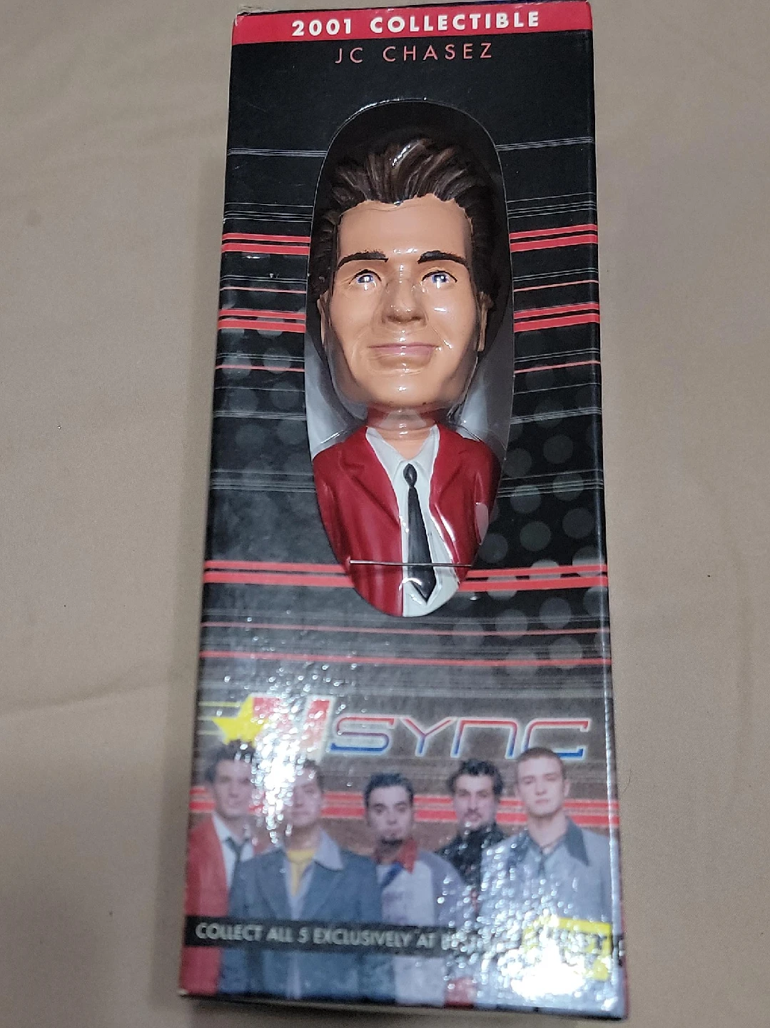*NSYNC JC Chasez Bobblehead 2001 Collectible