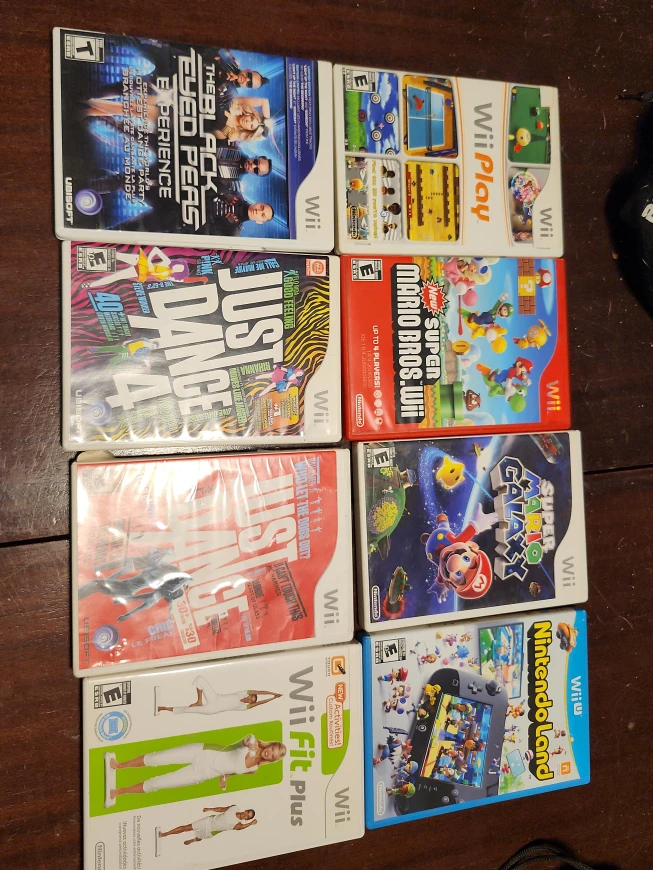 Wii Games Bundle: Just Dance, Mario, Wii Fit & More!