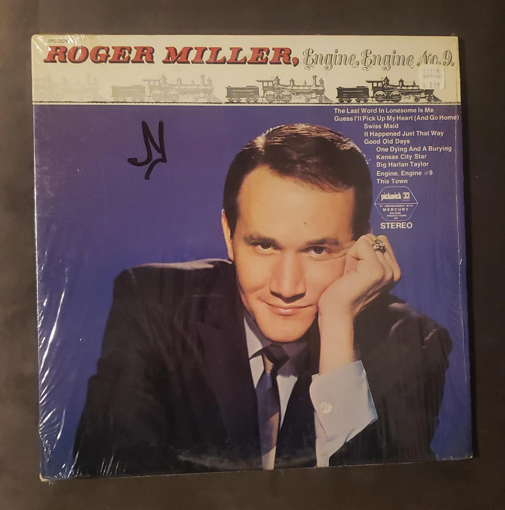 Roger Miller - Engine, Engine No. 9 Vinyl Record thumbnail