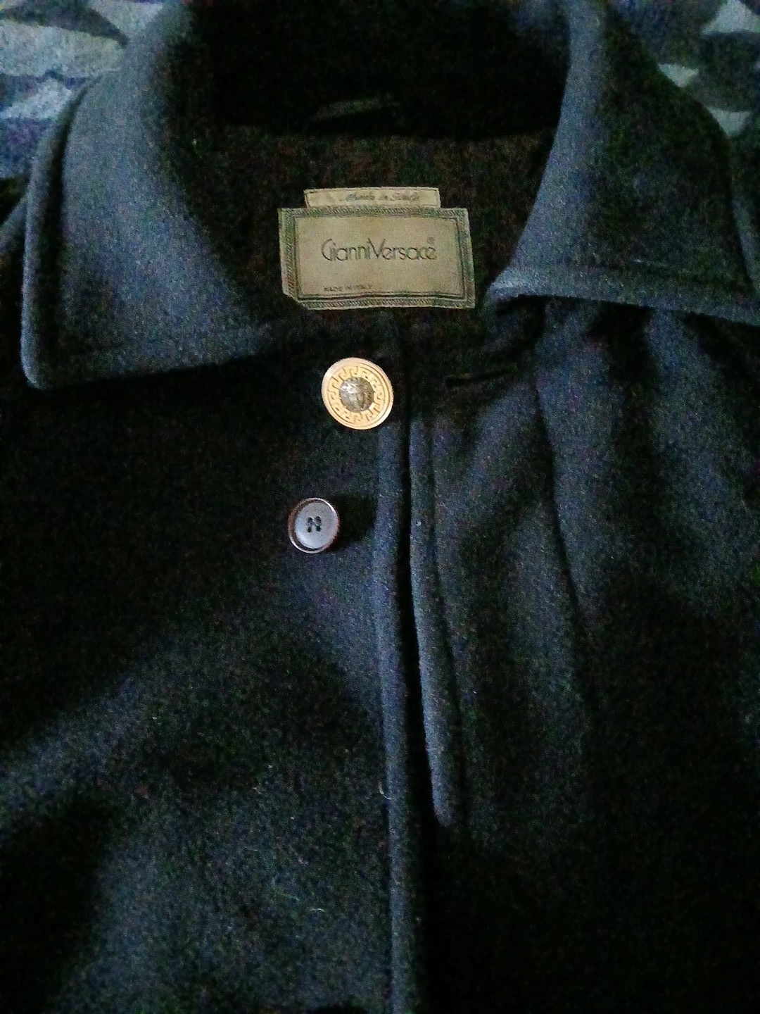 Gianni Versace Wool Coat  Authenticity