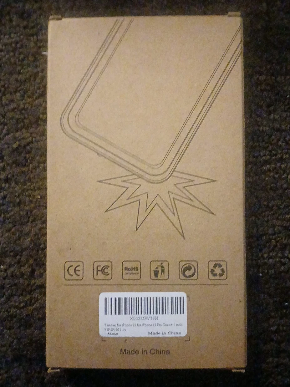 Tender iPhone 12 Pro Case - New in Box