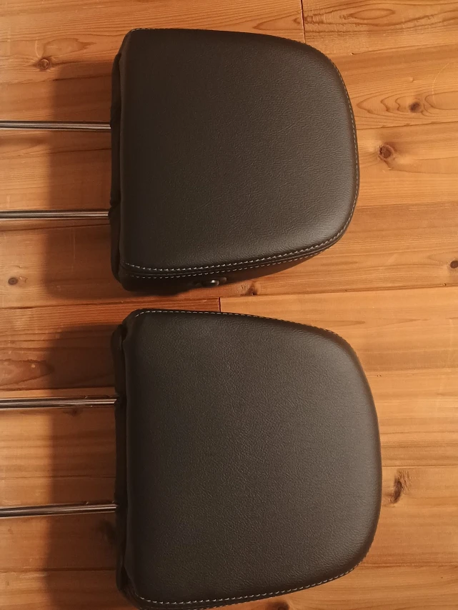 Pair of Black Car Headrests