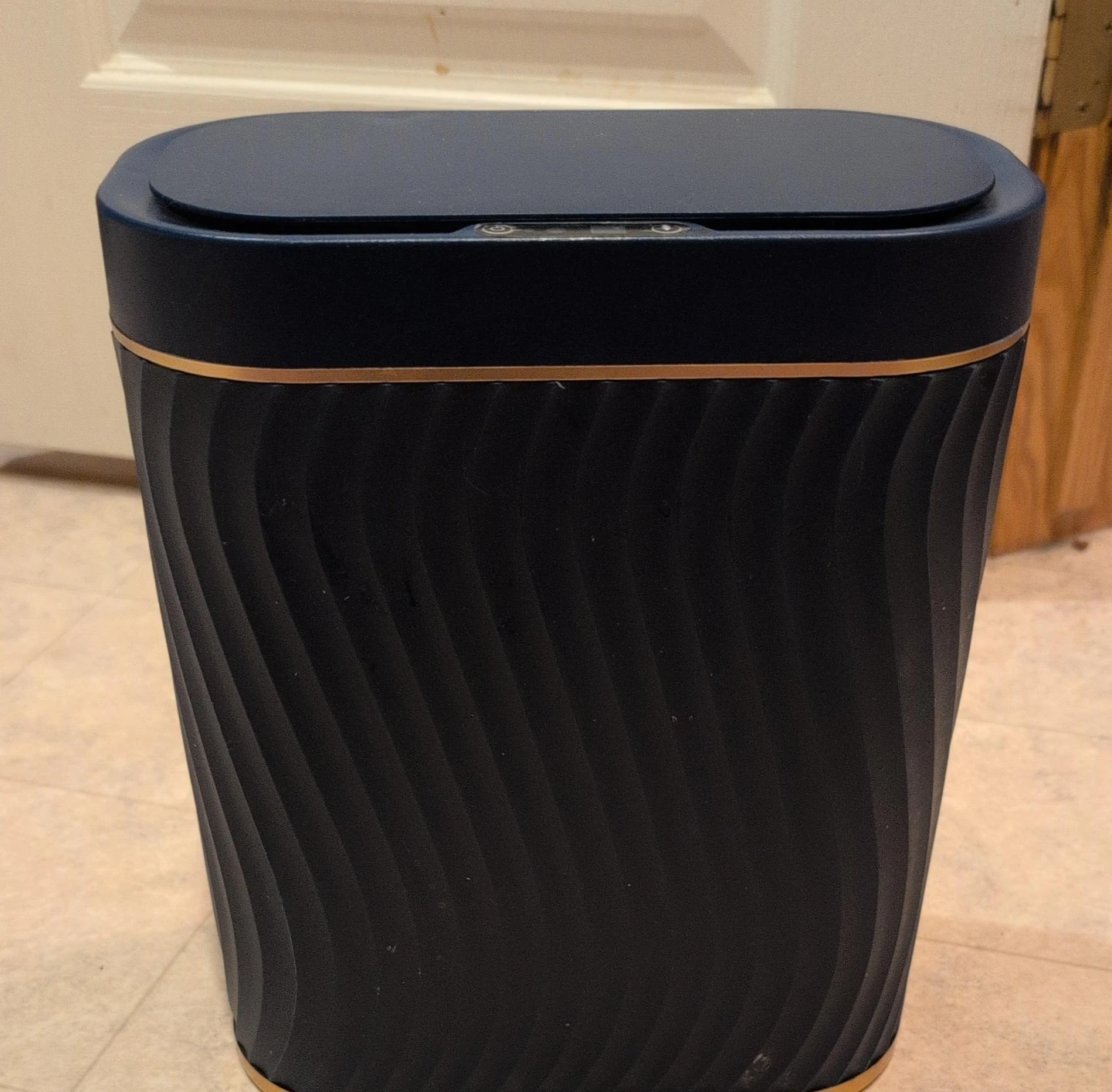 Touchless Trash Can - Blue