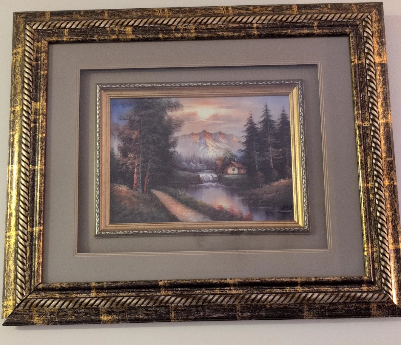 Framed Landscape Painting