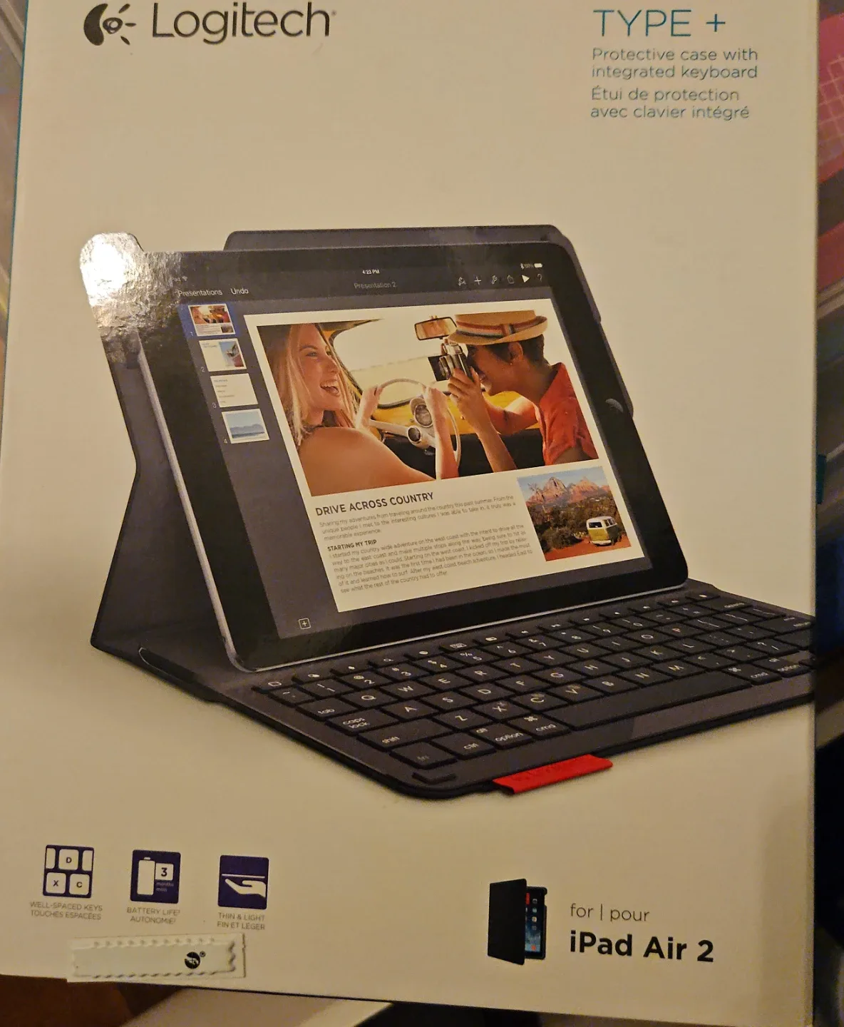 Logitech Type+ iPad Air 2 Protective Keyboard Case