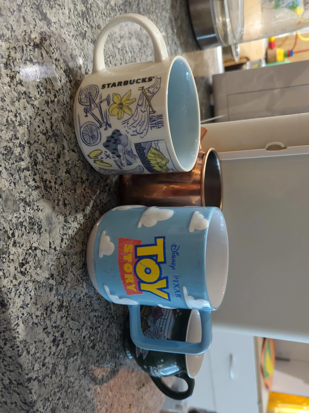Mugs: Starbucks, Christmas, Toy Story, Mug