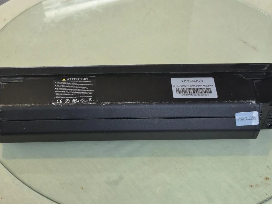 KDDJ-MD28 Li-ion Battery 36V/12.8Ah 460.8Wh image indicator(1)