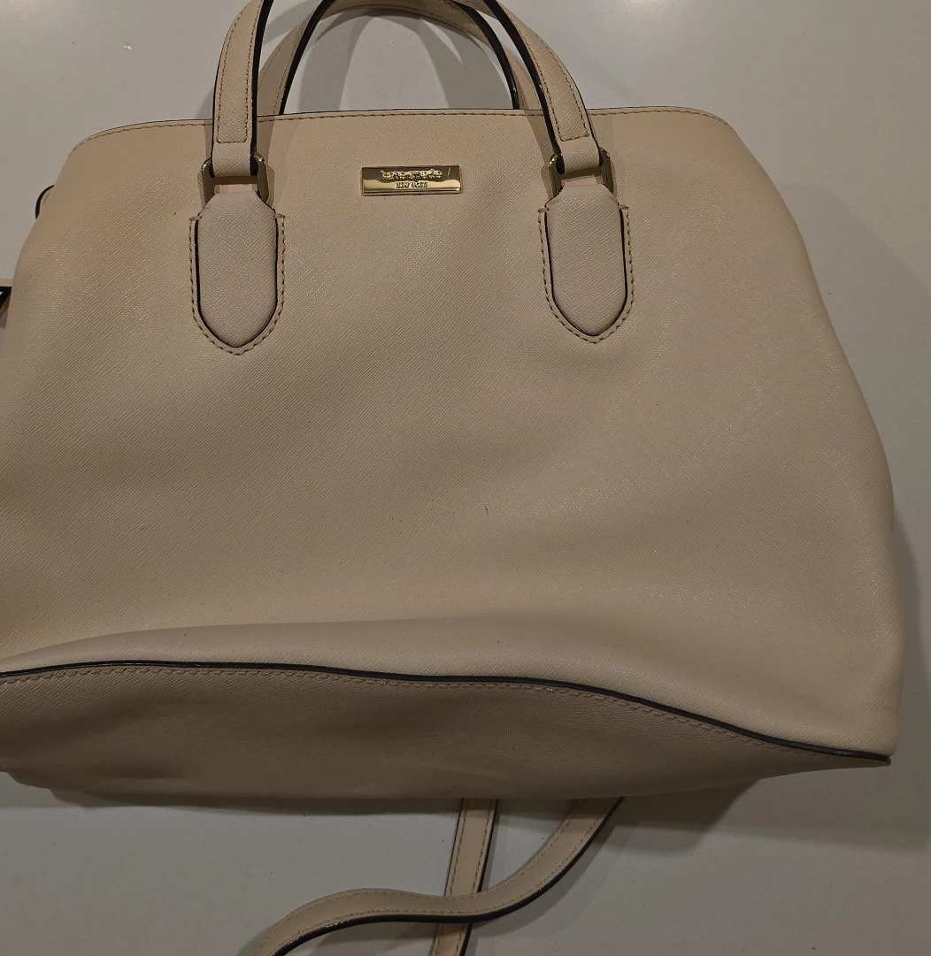 Kate Spade Satchel Bag - Cream Colour