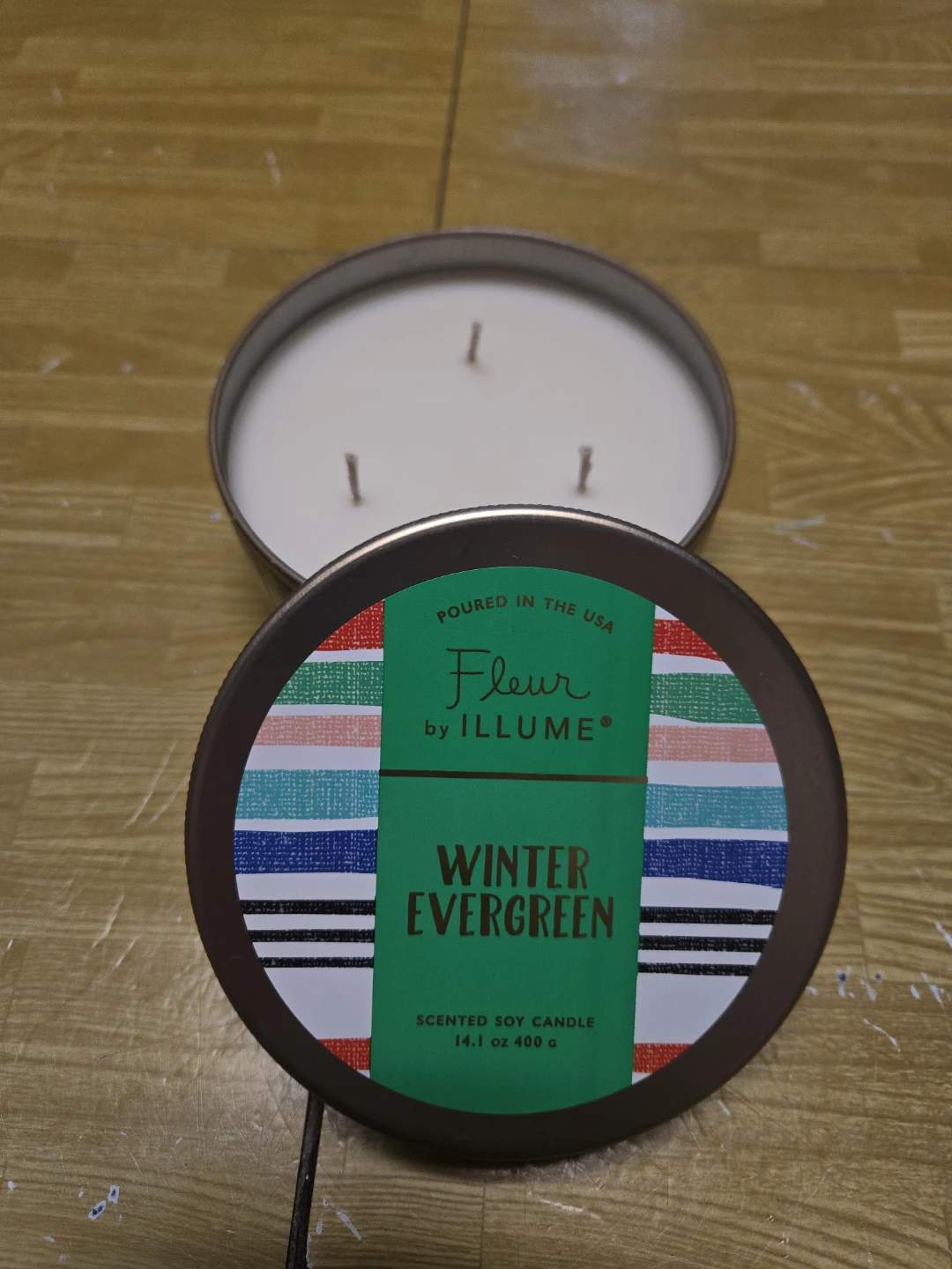 Fleur by ILLUME Winter Evergreen Scented Soy Candle