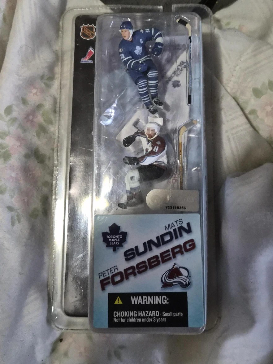 NHL Mats Sundin & Peter Forsberg Figures