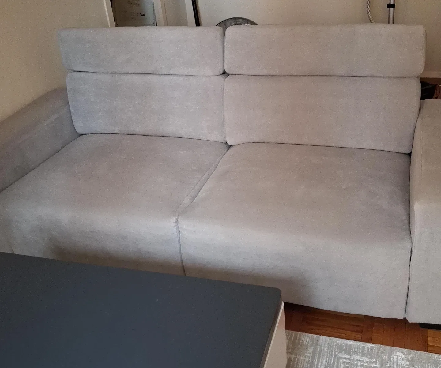 Comfortable Light Gray Sofa