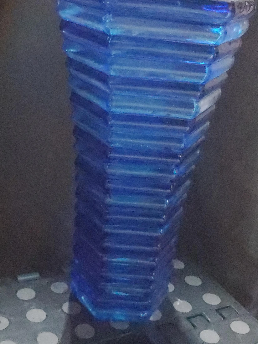 Blue Glass Vase