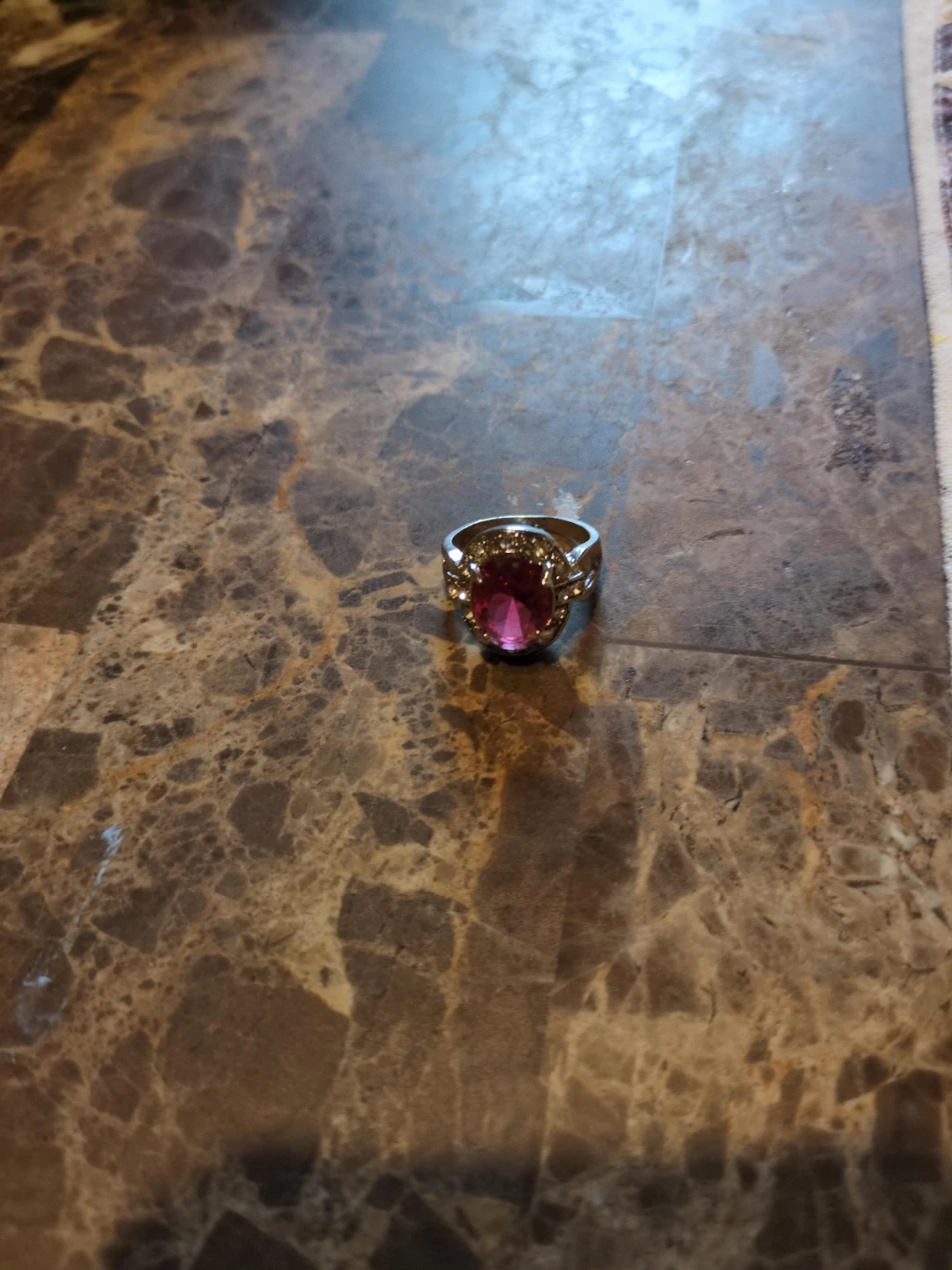 Ring with Red Stone thumbnail