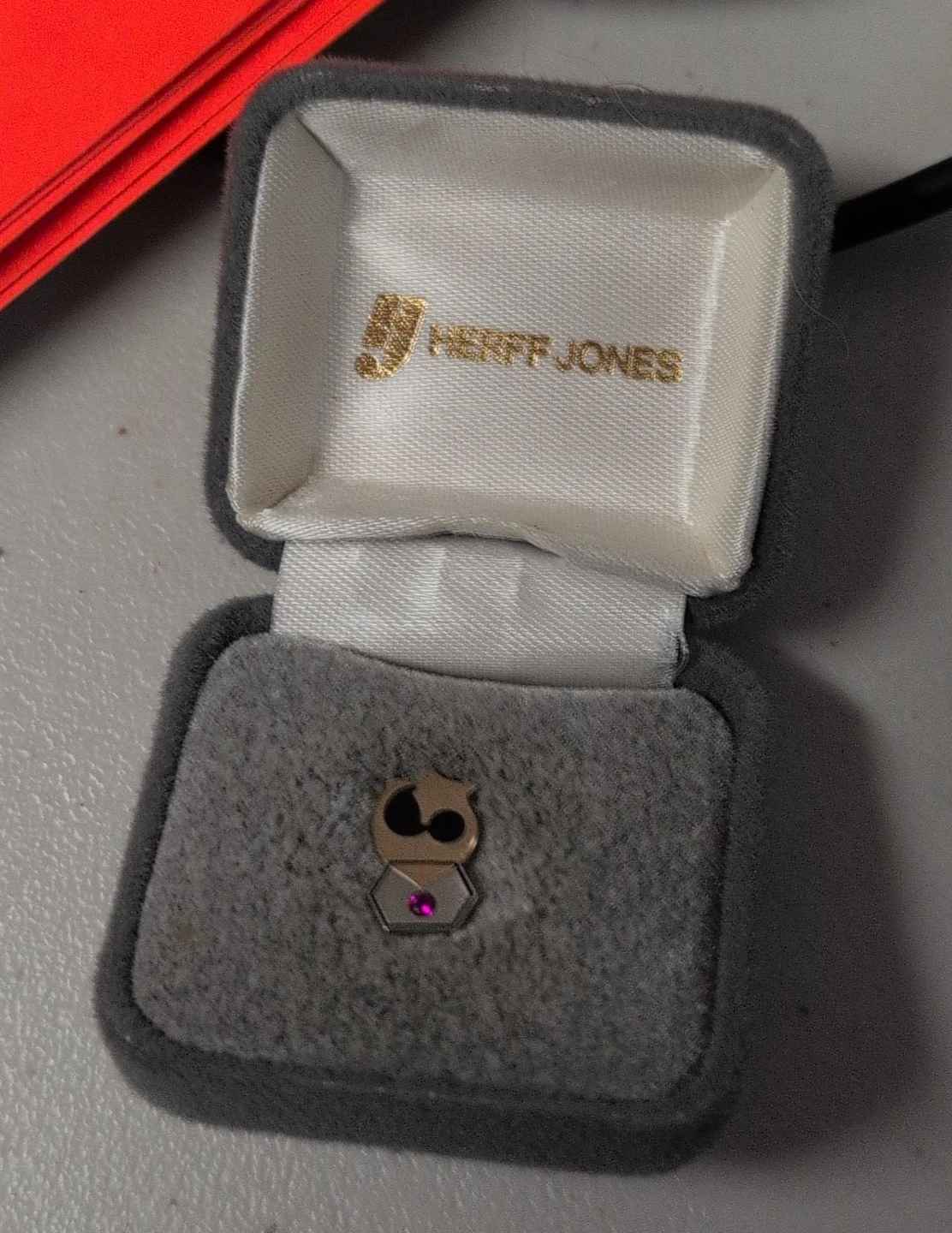 Herff Jones Owl Lapel Pin thumbnail