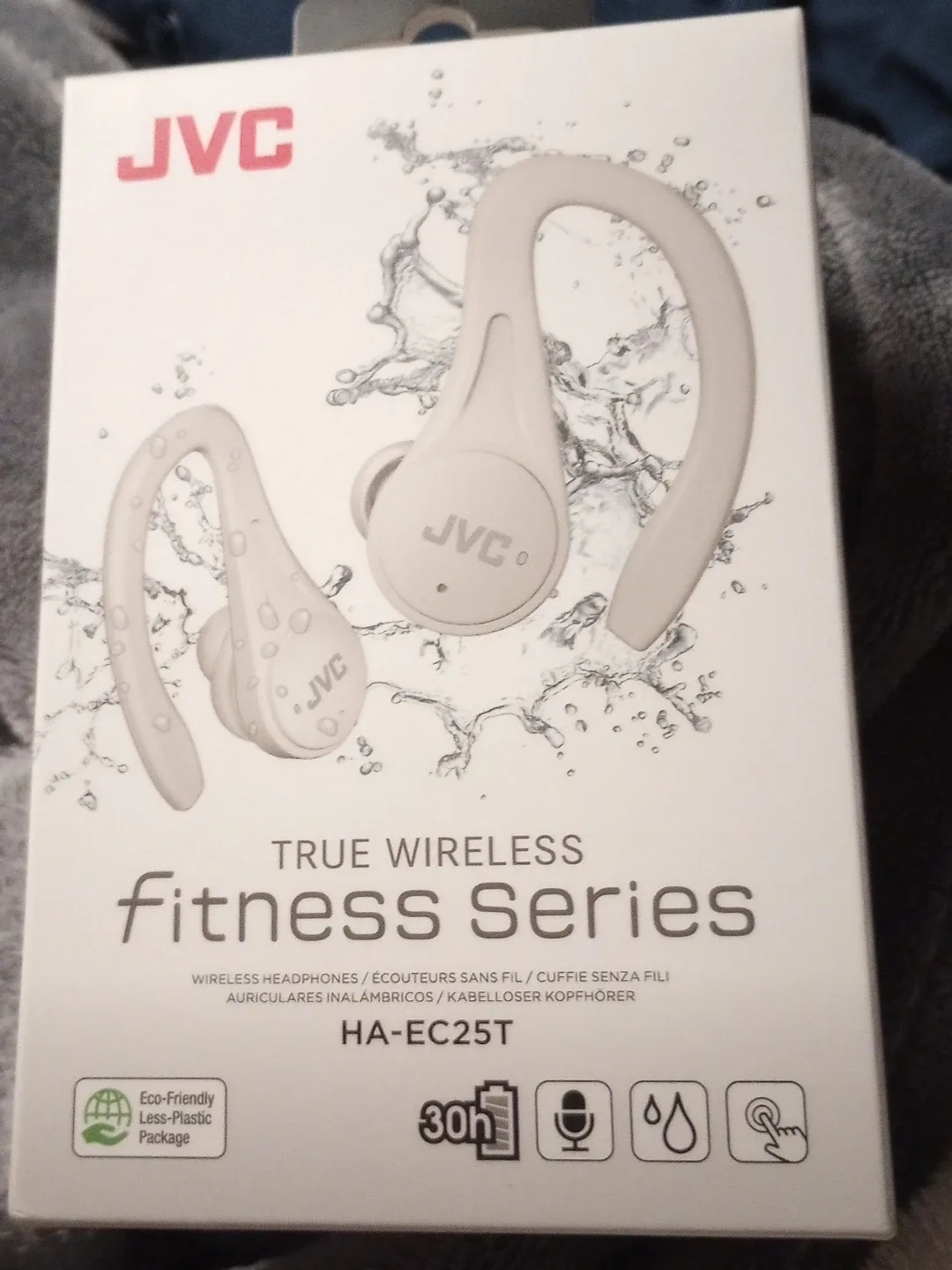 JVC HA-EC25T True Wireless Fitness Series Earbuds - New!