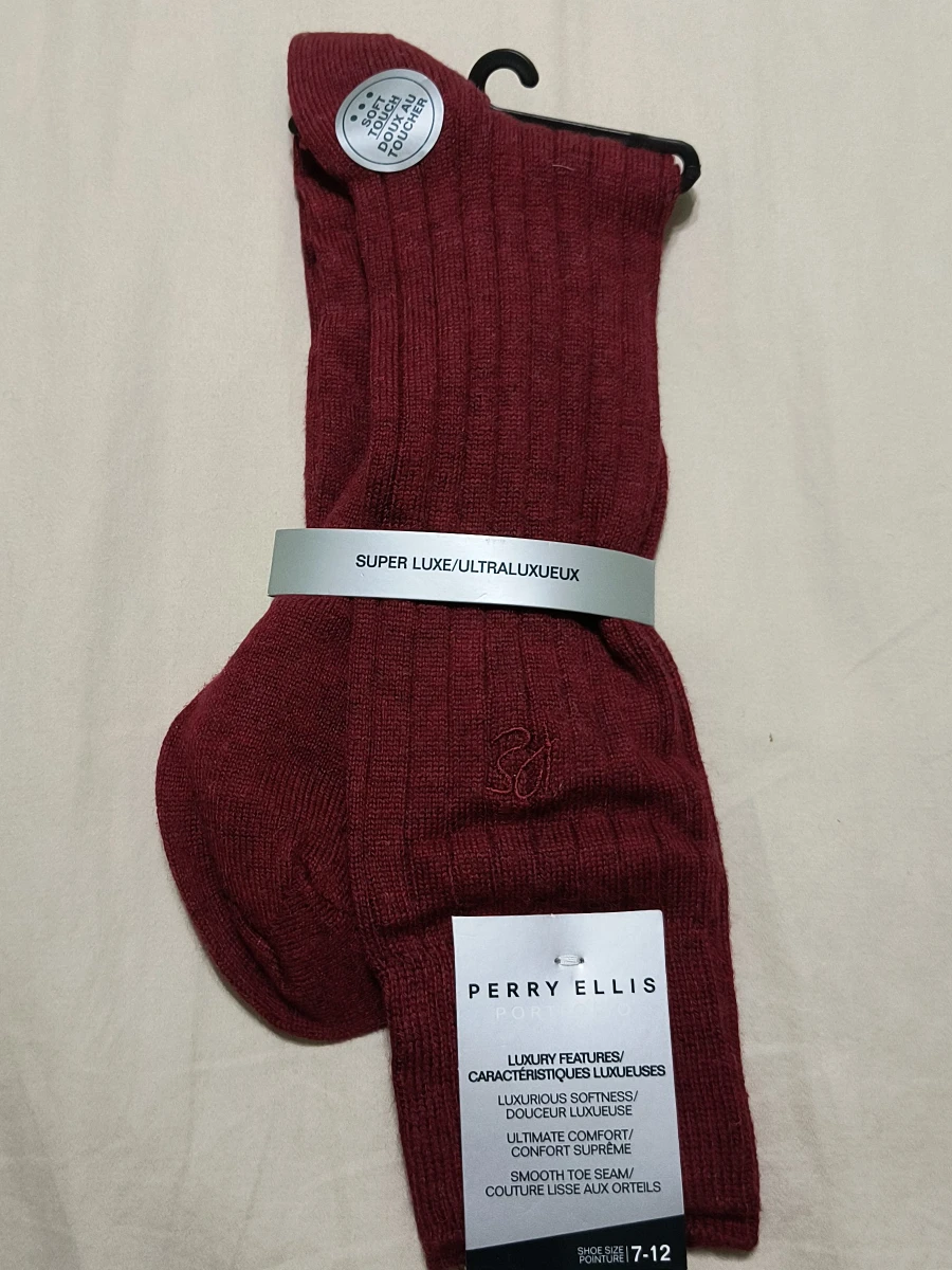 Perry Ellis Portfolio Socks (Size 7-12)
