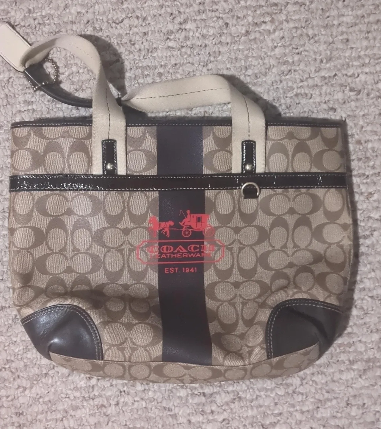 Coach Leatherware Est. 1941 Tote Bag