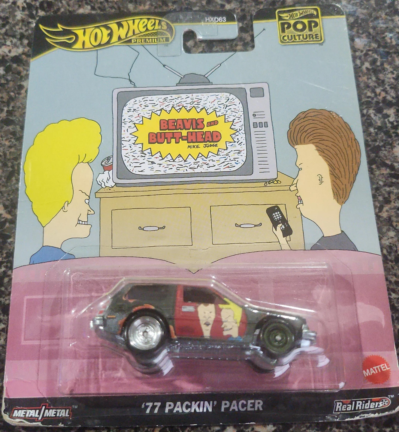 Hot Wheels Premium '77 Packin' Pacer - Beavis and Butt-Head thumbnail