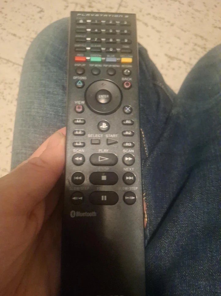 PlayStation 3 Blu-Ray Disc Remote Control