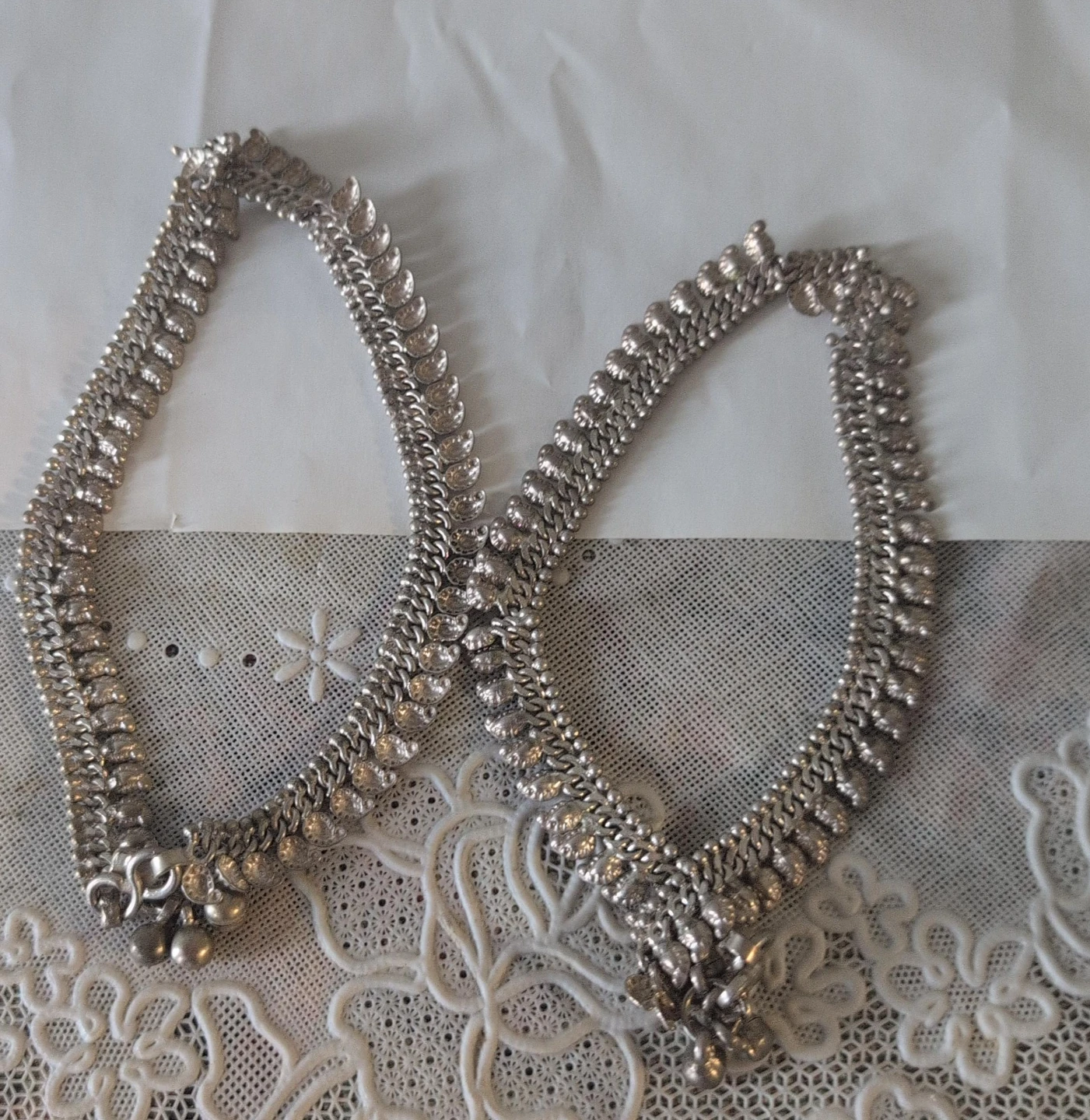 Silver Anklets thumbnail