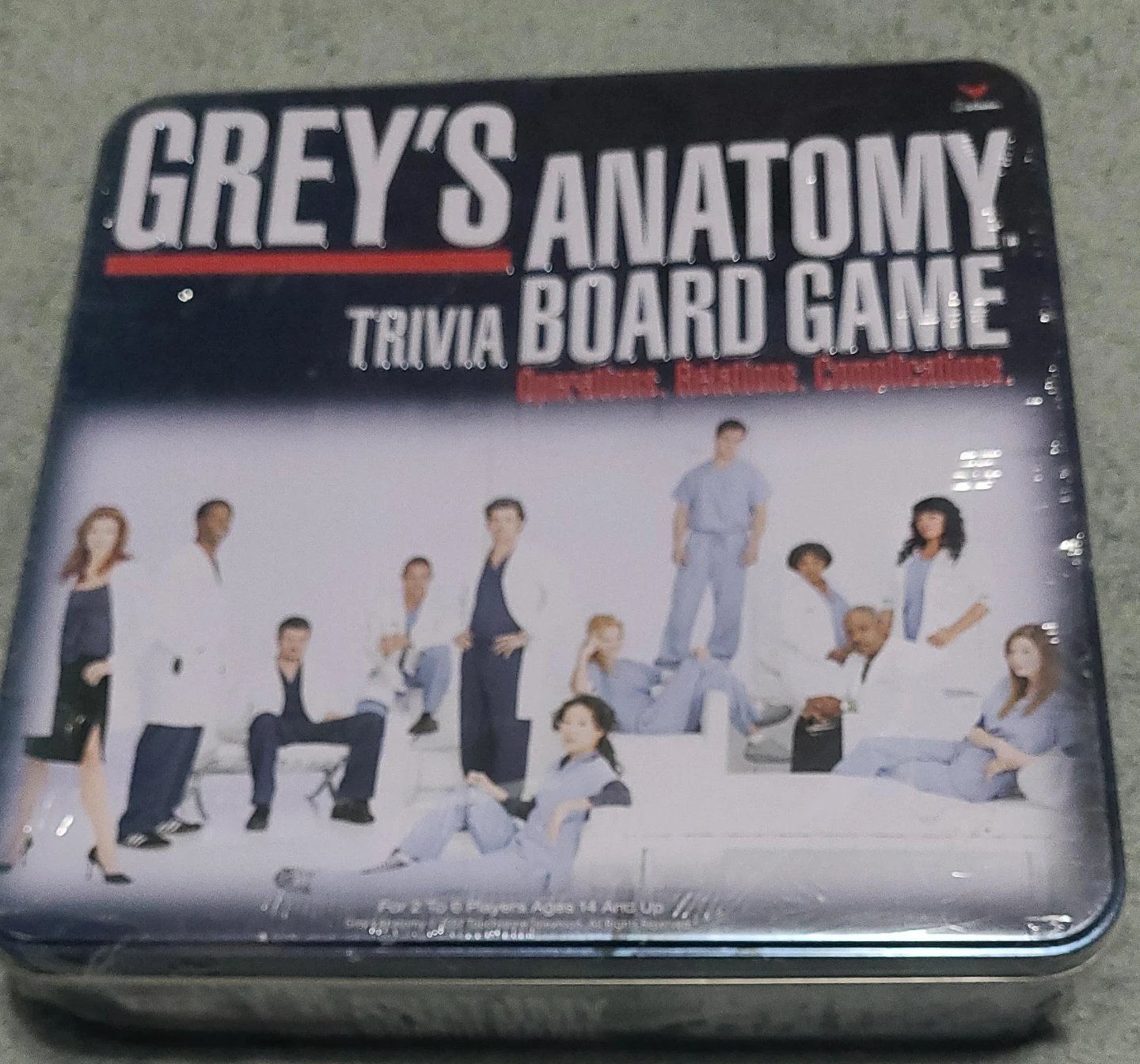 Grey's Anatomy Trivia Board Game thumbnail
